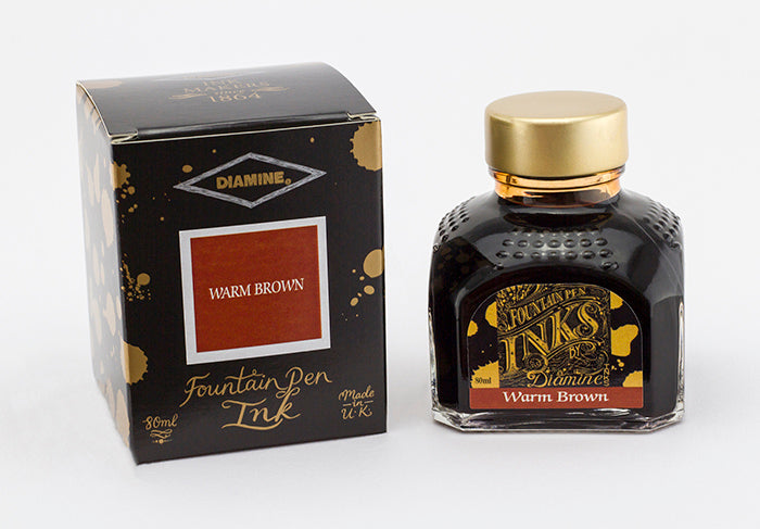 Diamine Ink - Warm Brown, 80ml