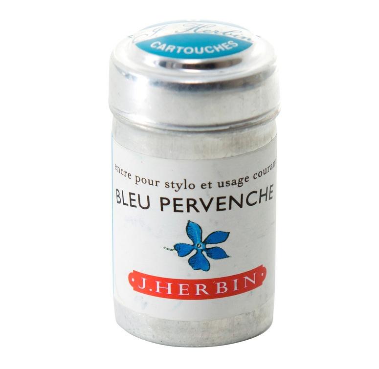 Herbin - Bleu pervenche (hellblau), 6 Patronen