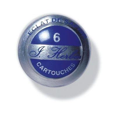 Herbin - Eclat de saphir (saphirblau), 6 Patronen