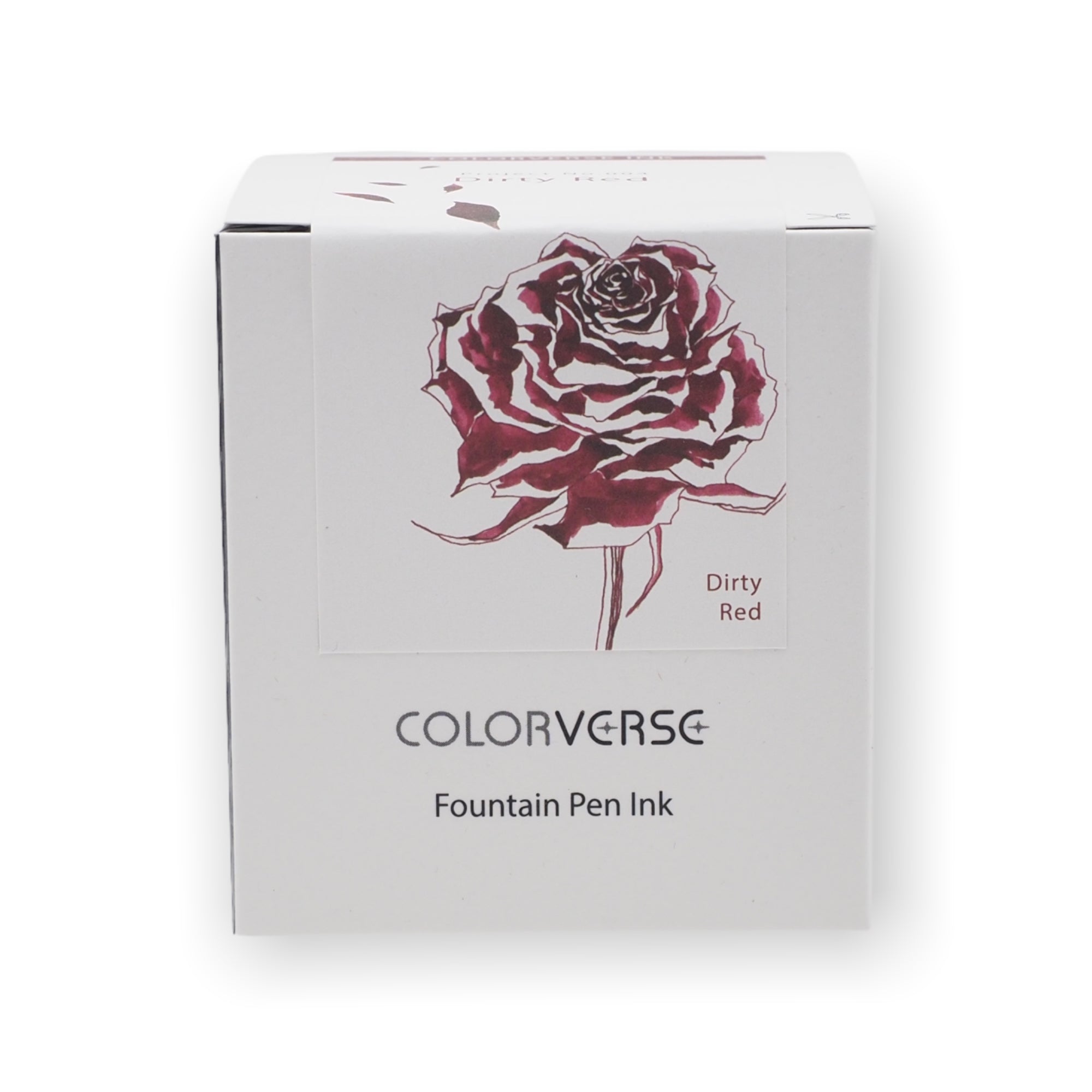 Colorverse Project Ink No. 004 Dirty Red