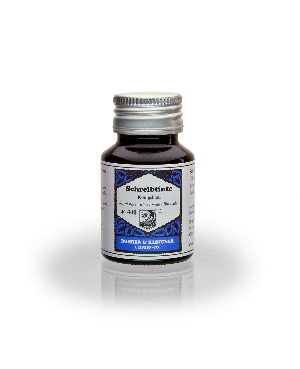 Rohrer & Klingner - Schreibtinte Königsblau