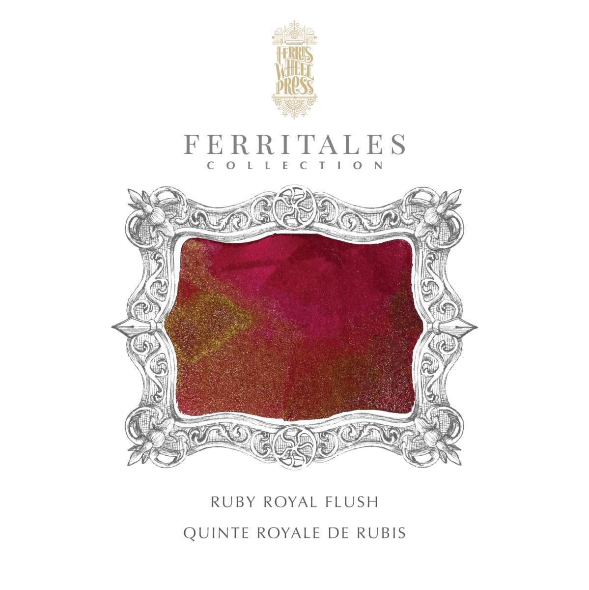 Ferris Wheel Press - Ferritales Ink - Ruby Royal Flush, 20 ml