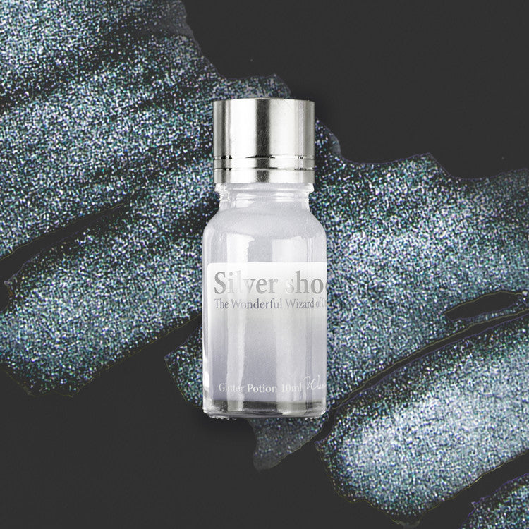 Wearingeul - Glitter Potion Silver Shoes