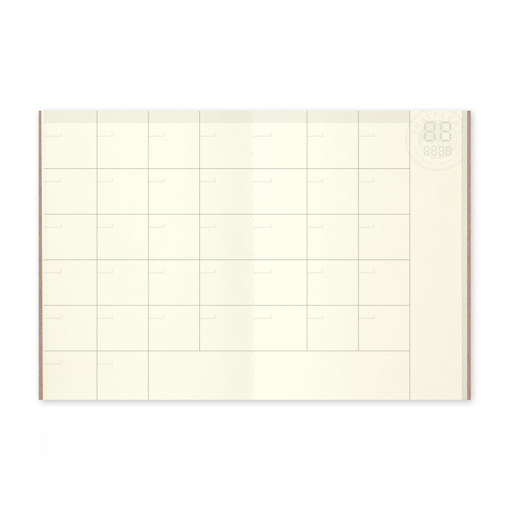 Traveler&#39;s Notebook Company - Passport size - Free Diary (006)