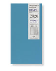 Travelers Notebook - 2026 Kalender, Weekly + Memo regular size