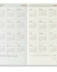 Travelers Notebook - 2026 Kalender, Weekly + Memo regular size
