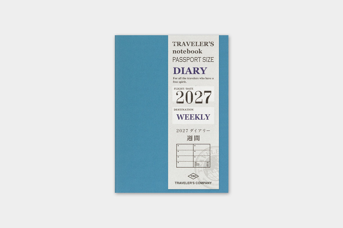 Traveler's Notebook Company - Passport - 2027 Kalender Weekly