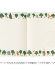 Yuru Log Notizheft Forest Animals