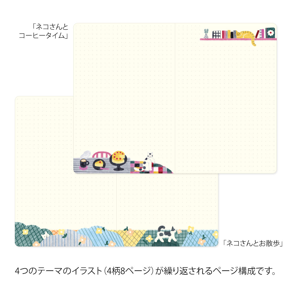 Yuru Log Notizheft Cat
