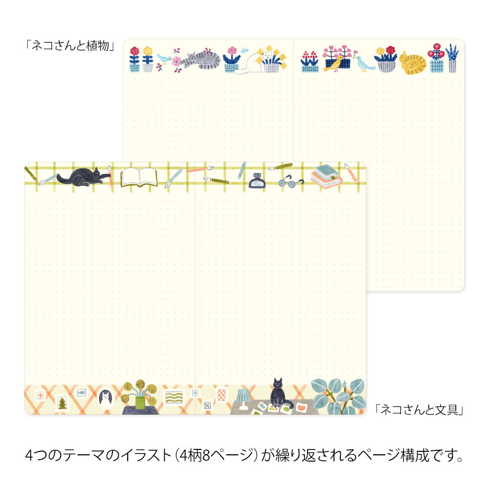 Yuru Log Notizheft Cat