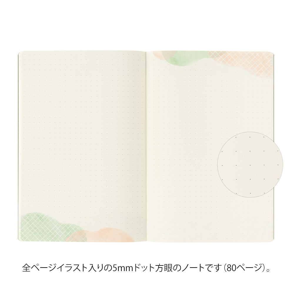 Yuru Log Notizheft Watercolour