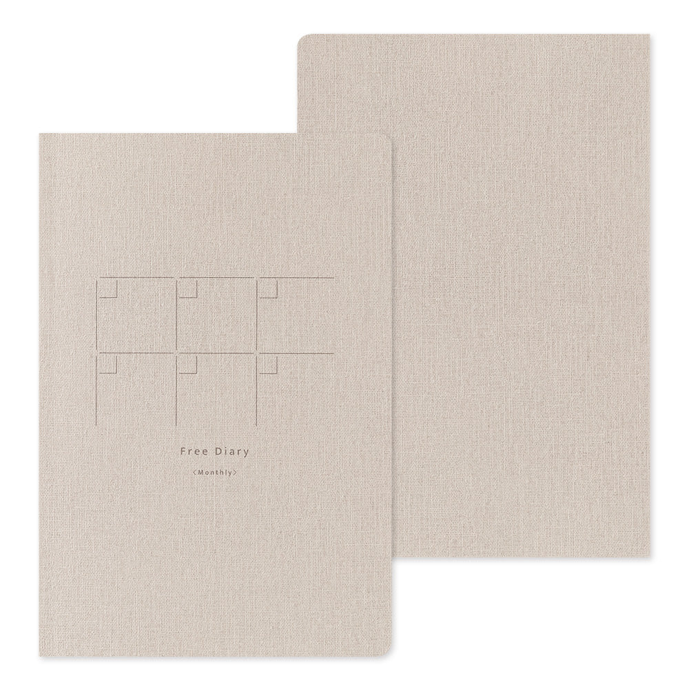 Yuru Log Notizheft Free Diary Monthly