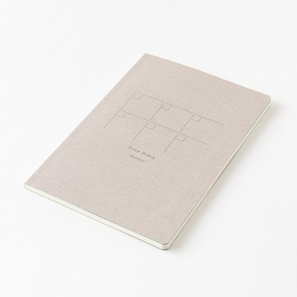 Yuru Log Notizheft Free Diary Monthly