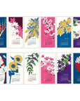 Echizen Wandkalender 2026 - Blumen