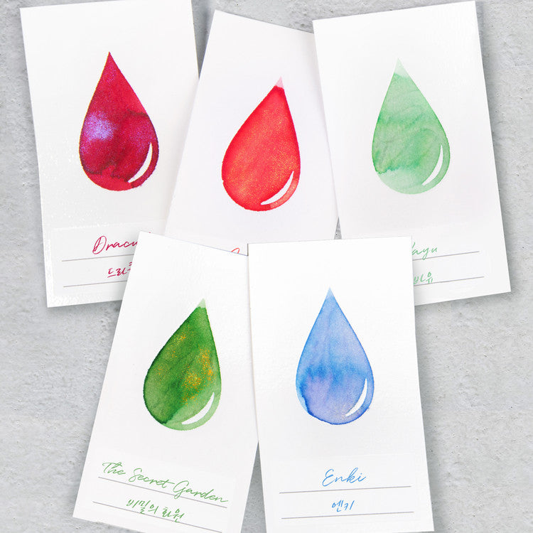 Wearingeul - Ink Swatch Cards Ink Drop
