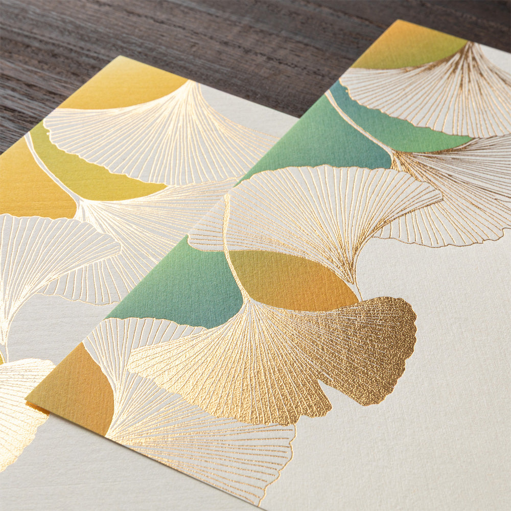 Midori - Seasonal Paper Briefpapier Edition Autumn 26 - Ginkgo