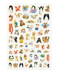 Yuru Log Sticker - Animals