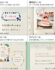Yuru Log Sticker - Blue Nordic