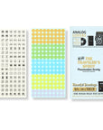 Traveler's Notebook - Kalender 2026 - Sticker Set