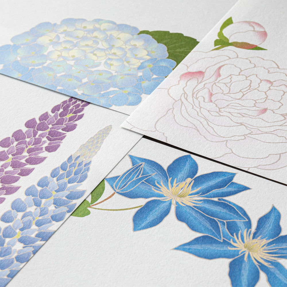 Midori - Seasonal Paper Briefpapier Edition Spring - Sommerblumen