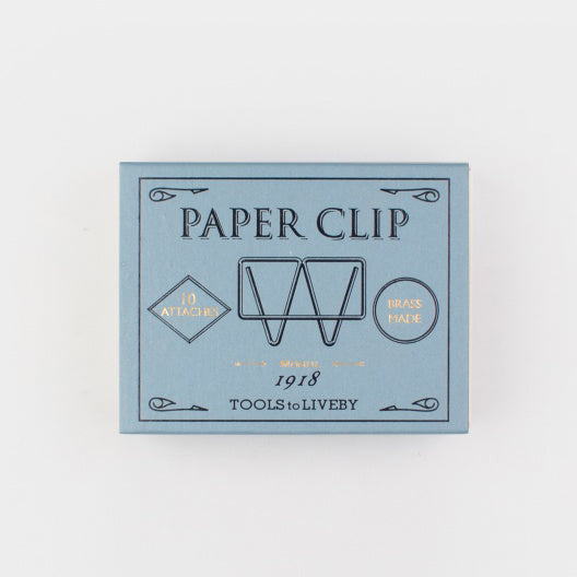 Tools to Liveby - Brass Paper Clips (Mogul)