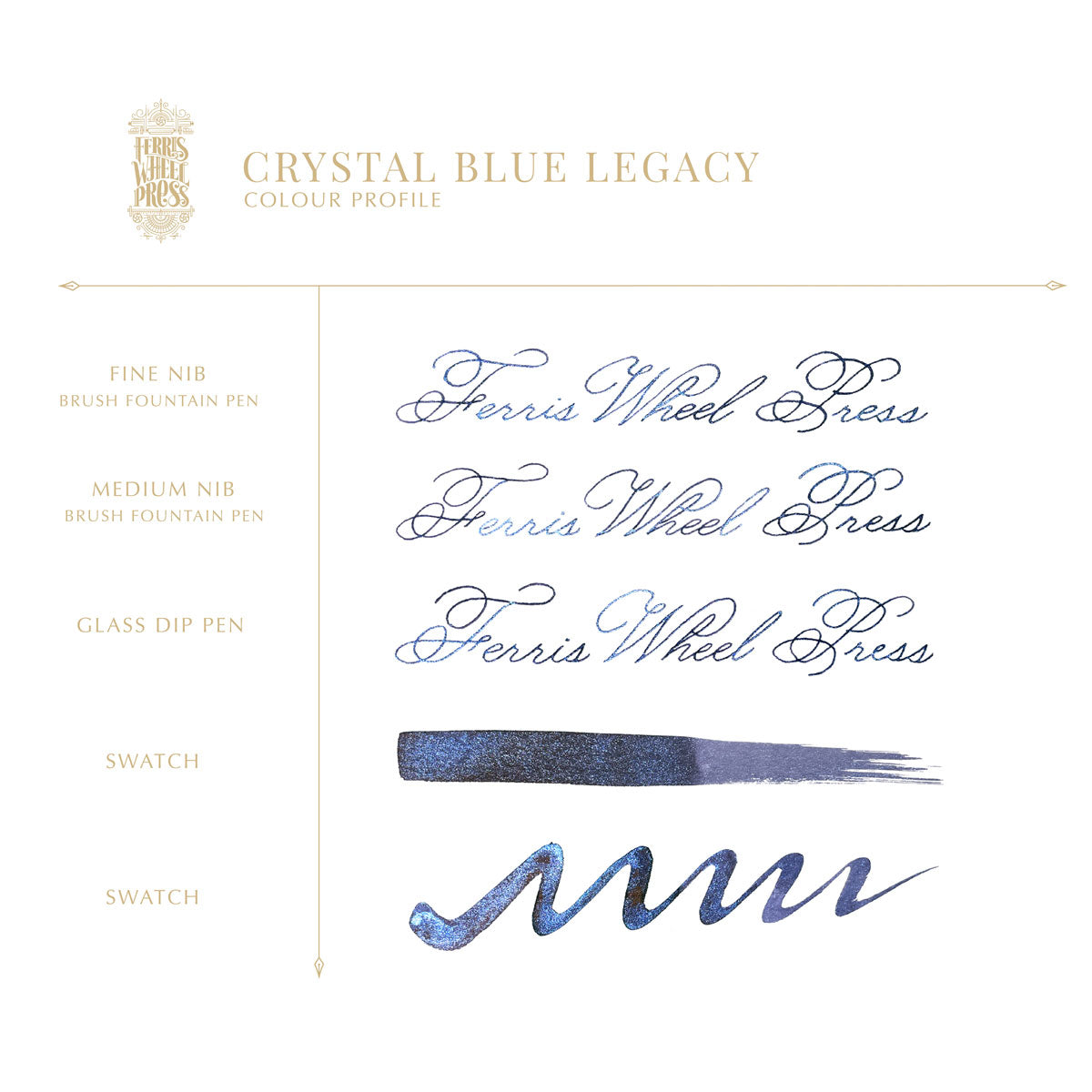 Ferris Wheel Press - Crystal Blue Legacy, 38 ml