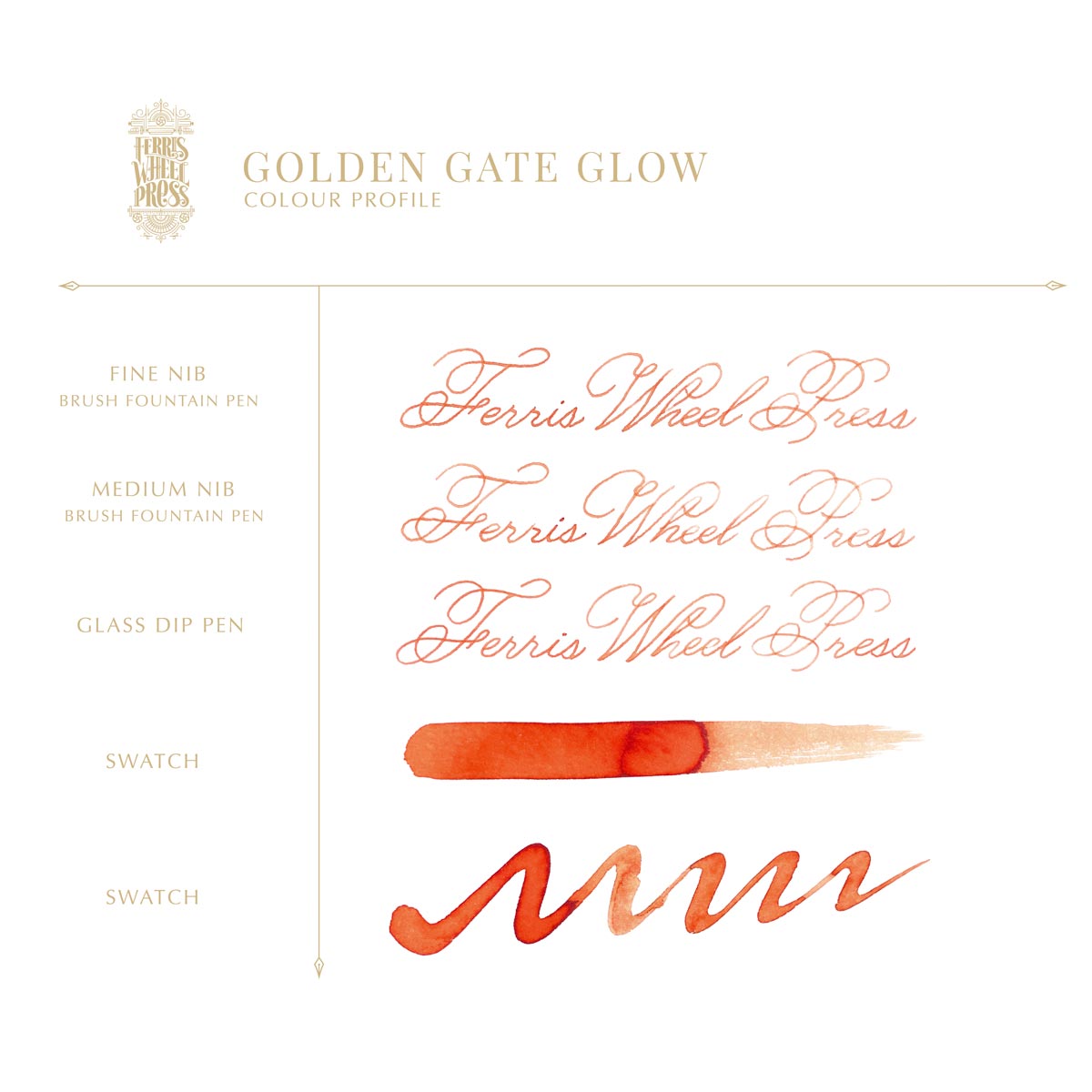 Ferris Wheel Press - Golden Gate Glow, 38 ml