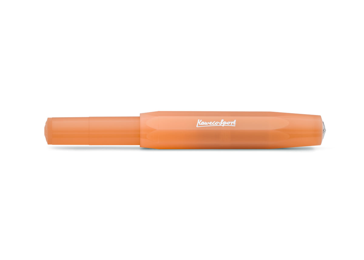 Kaweco Sport fountain pen Frosted Soft Tangerine