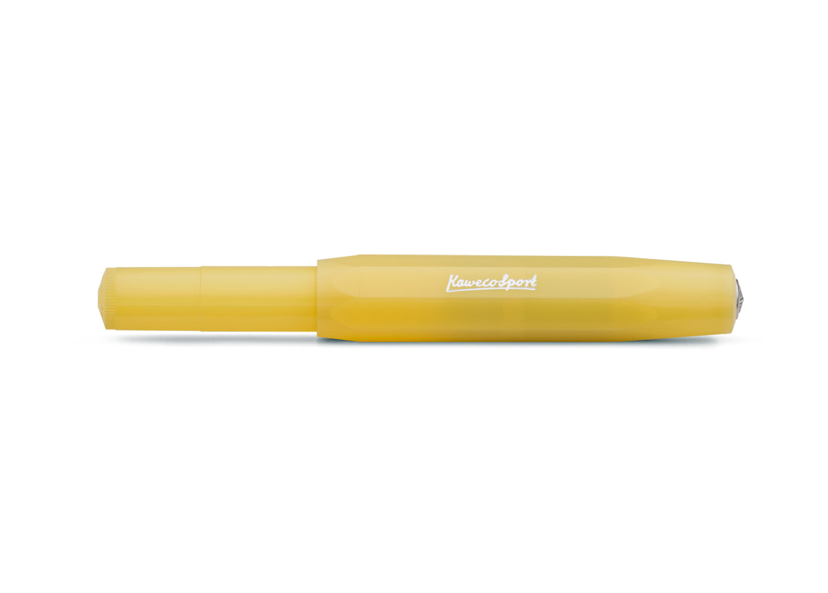 Kaweco Sport fountain pen Frosted Sweet Banana