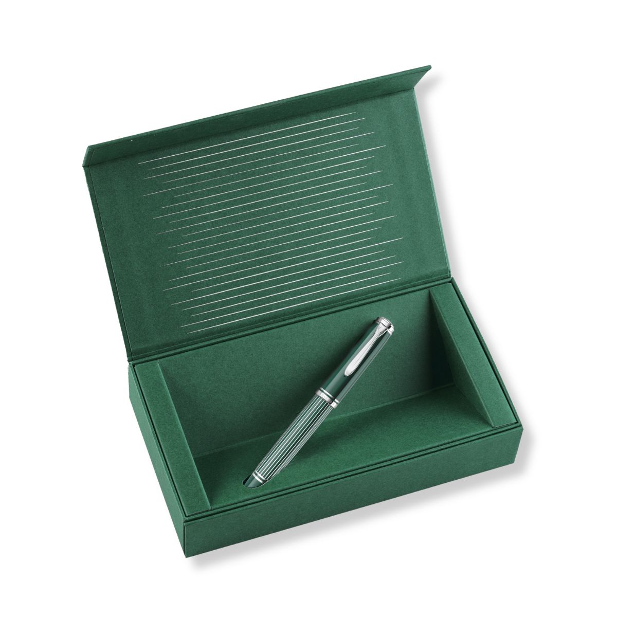Pelikan M815 Füllhalter Metals striped grün