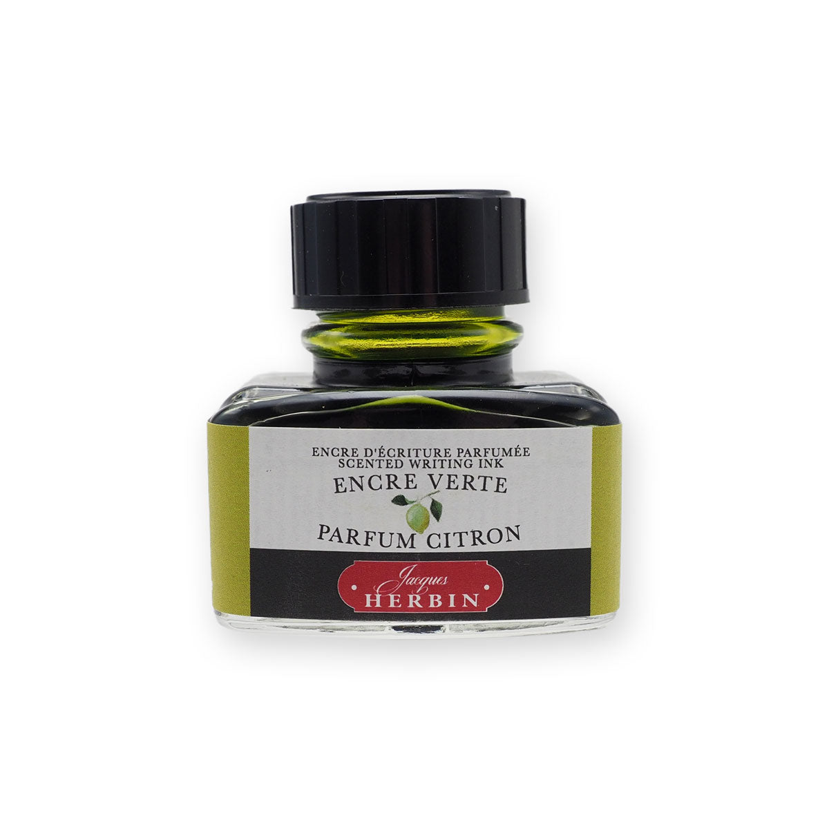 Herbin - Parfümierte Tinte Verte Citron (Zitrone grün), 30 ml
