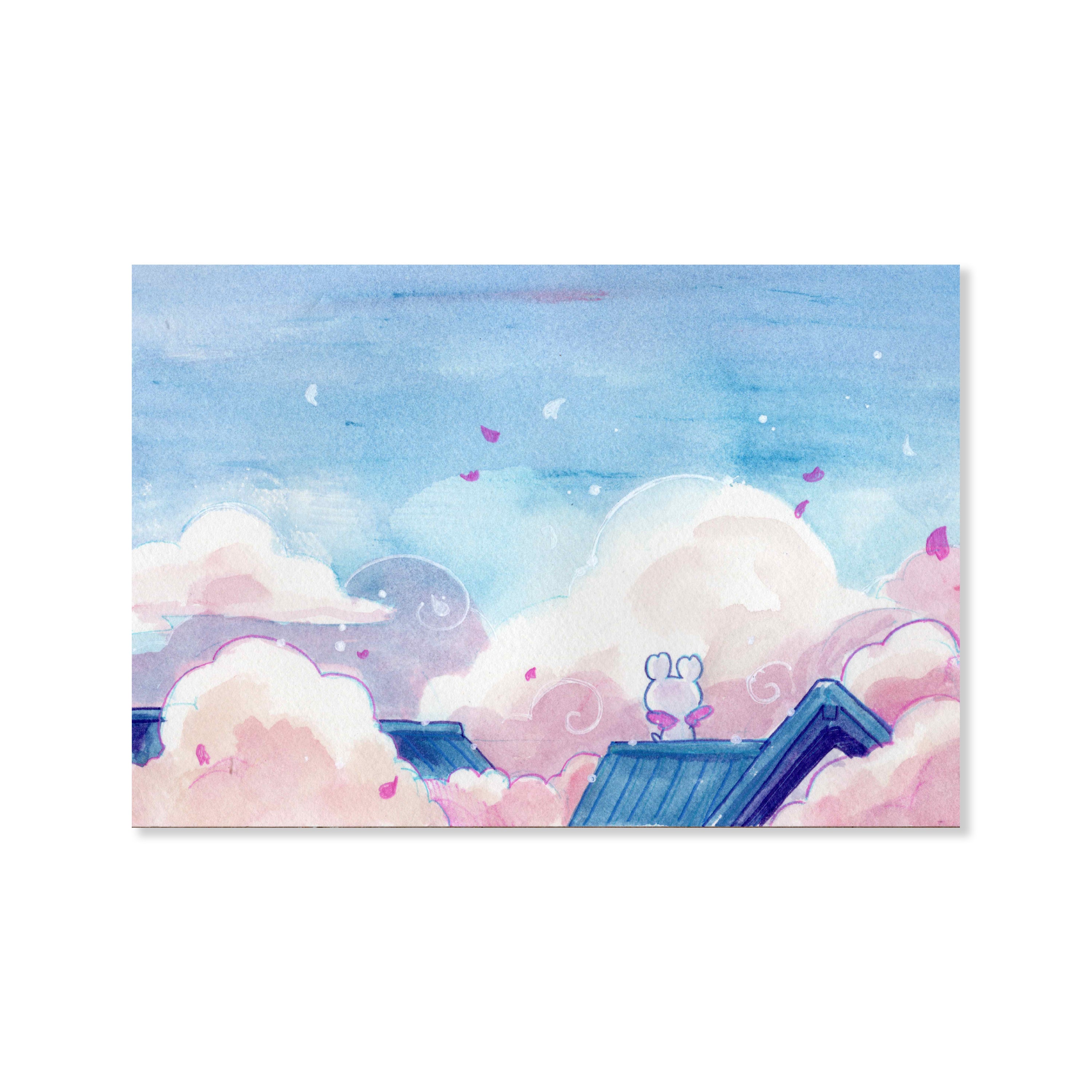 Esterbrook Sakura Street Postkarten Set