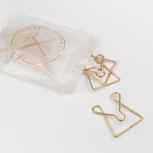 Tools to Liveby - Brass Paper Clips (McGill)