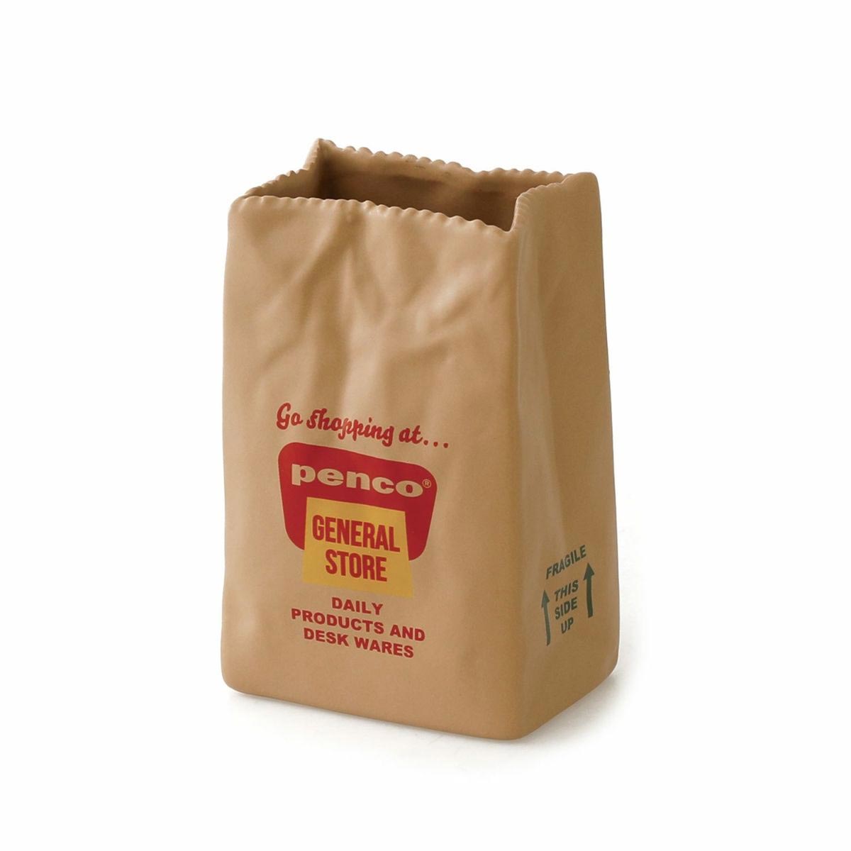 Penco Stiftehalter - Brown Bag Stand