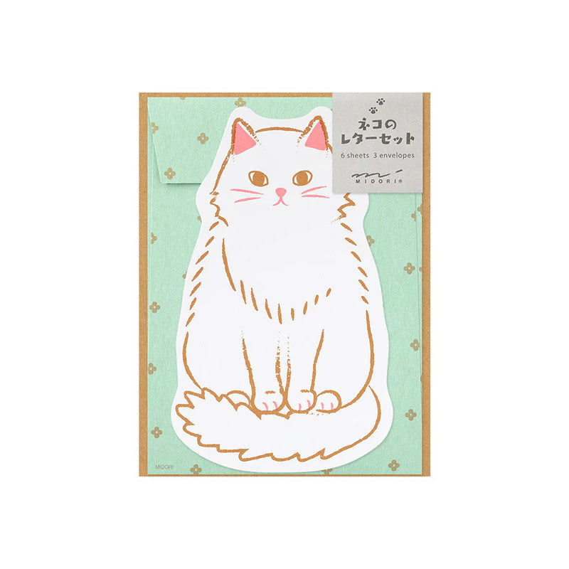 Midori - Briefpapier Set, Katze