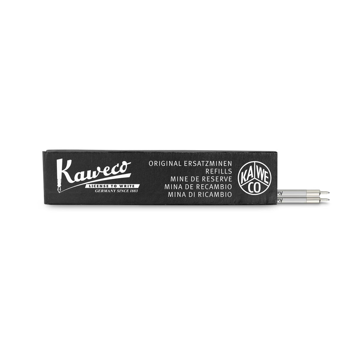 Kaweco ballpoint pen refill D1 Needle Point black 0.5