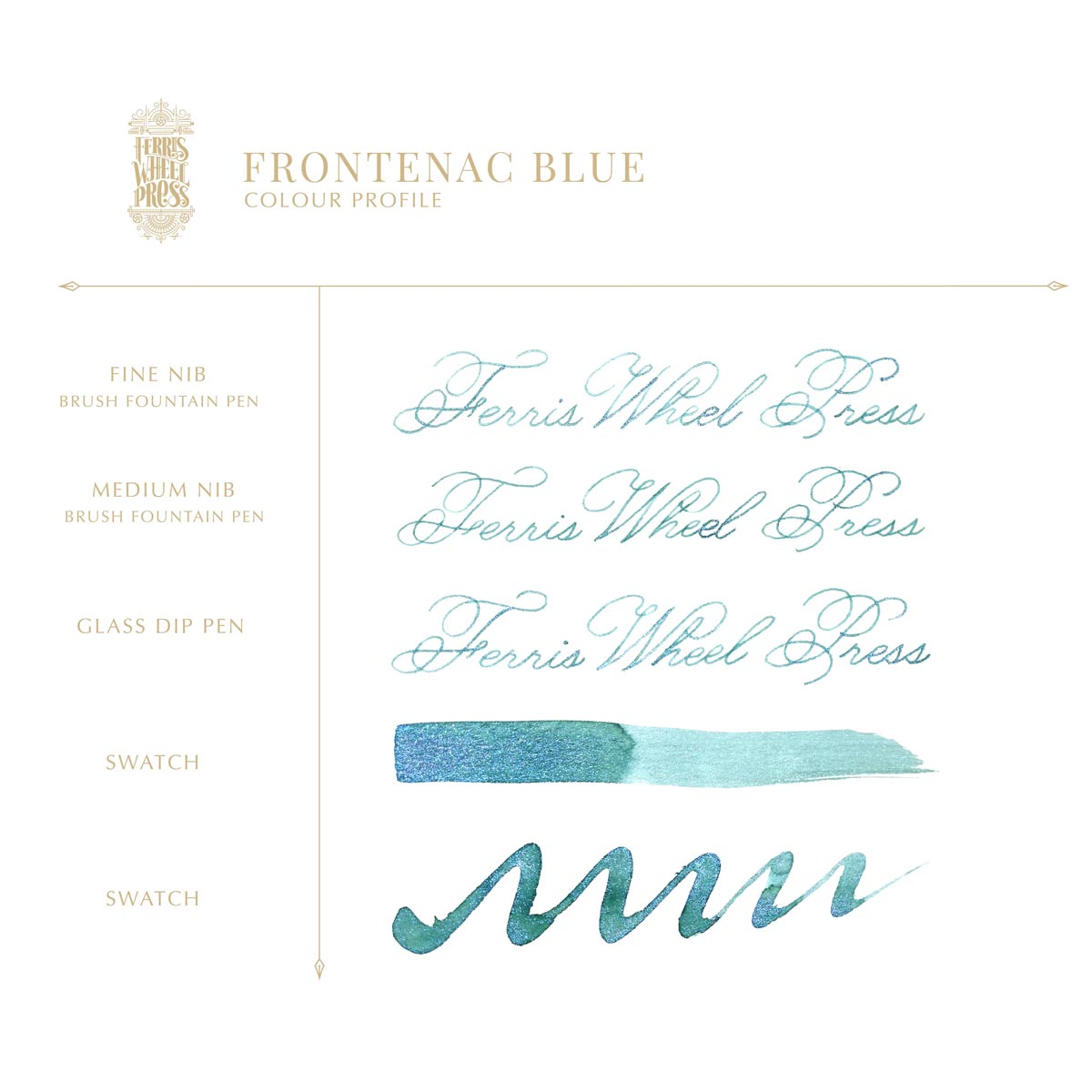 Ferris Wheel Press - Frontenac Blue, 38ml