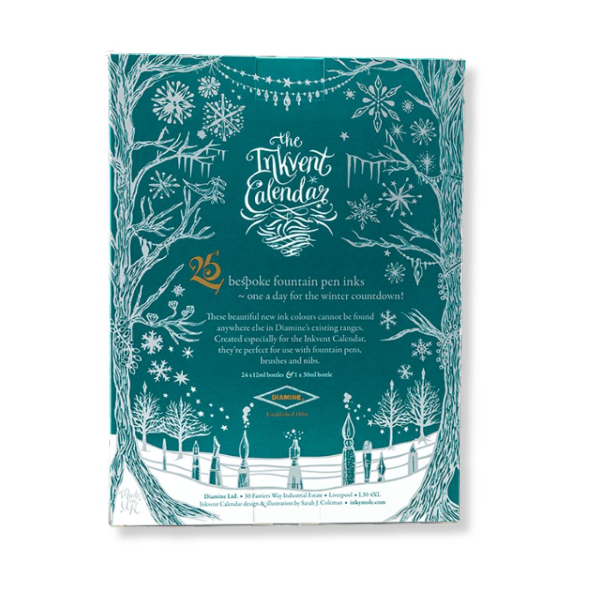 Diamine Inkvender Kalender 2025