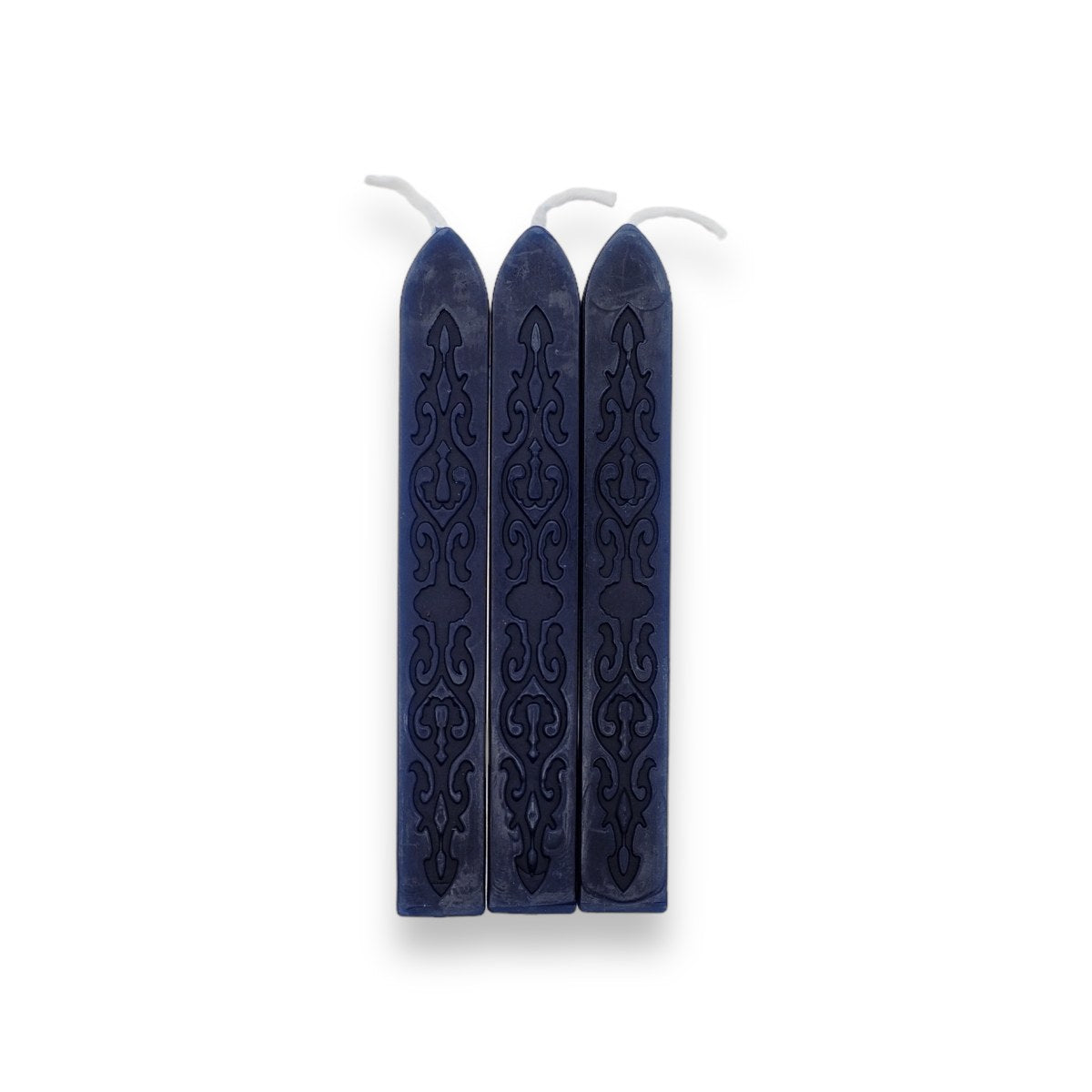 Maitres Engravers - 3 sealing wax sticks, navy blue