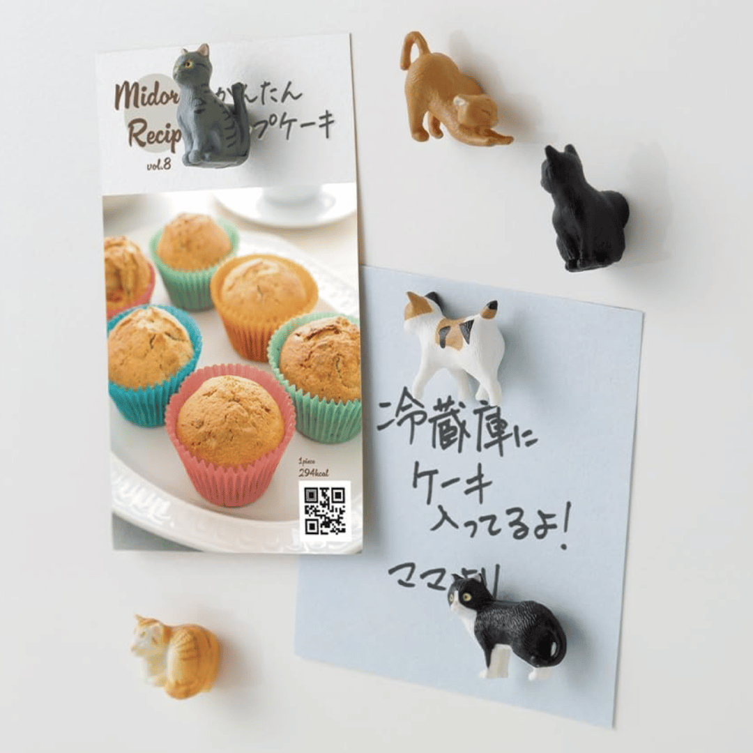 Midori - Miniaturmagnet Katzen