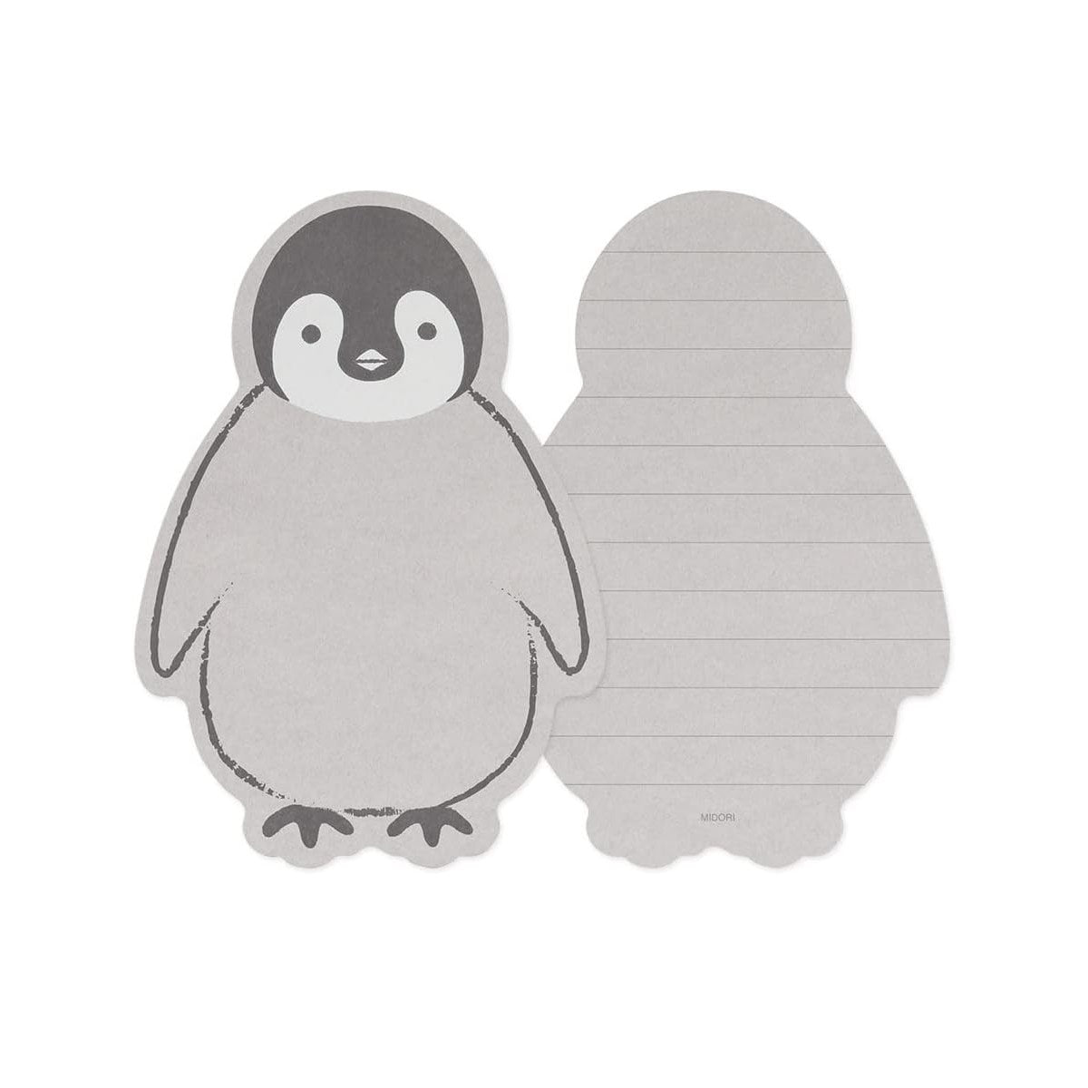 Midori - Briefpapier Set, Pinguin