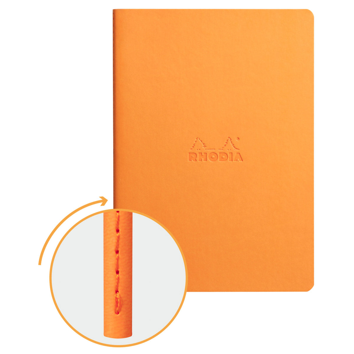 Rhodiarama - Notizbuch A5 dotted, orange