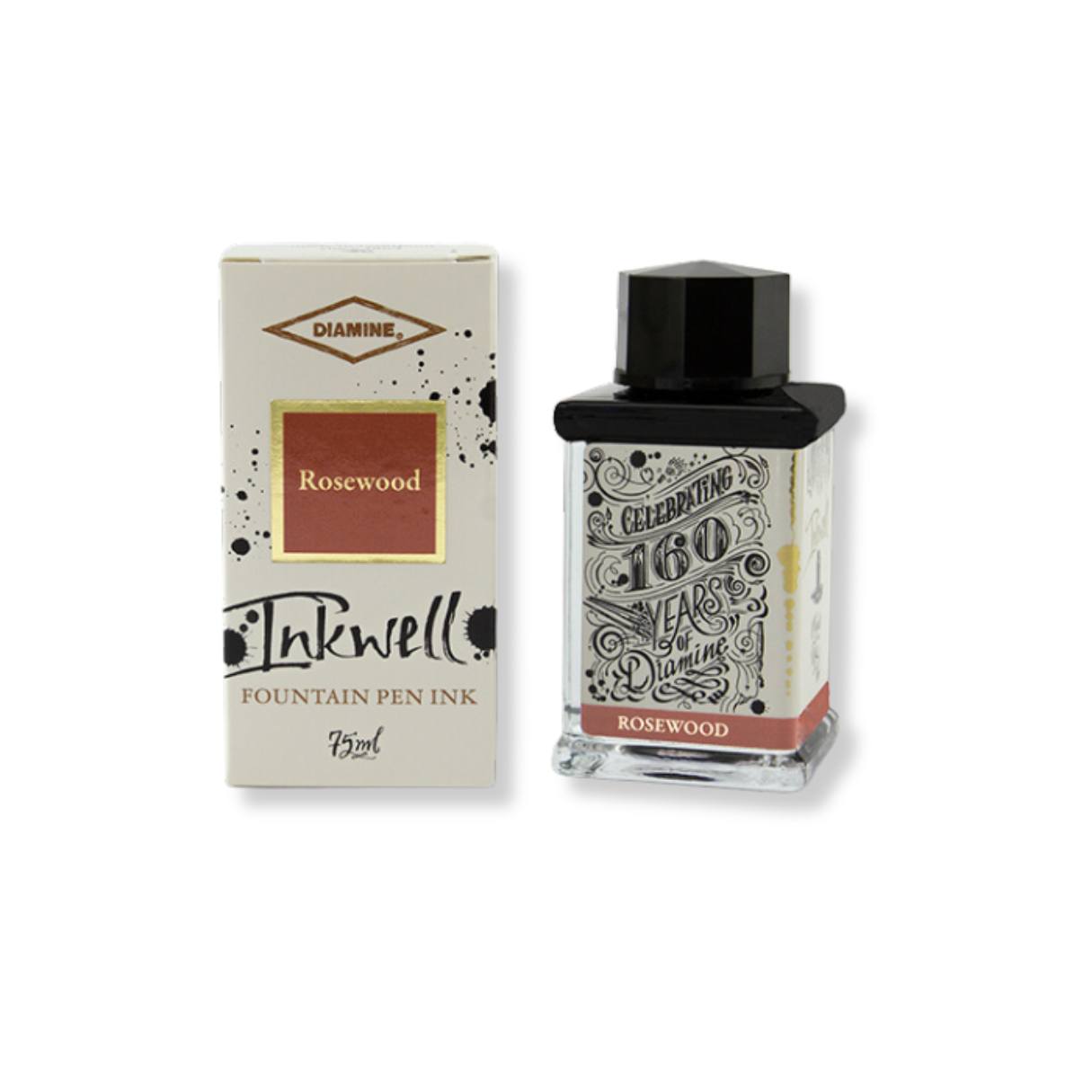 Diamine 160th anniversary ink, Rosewood