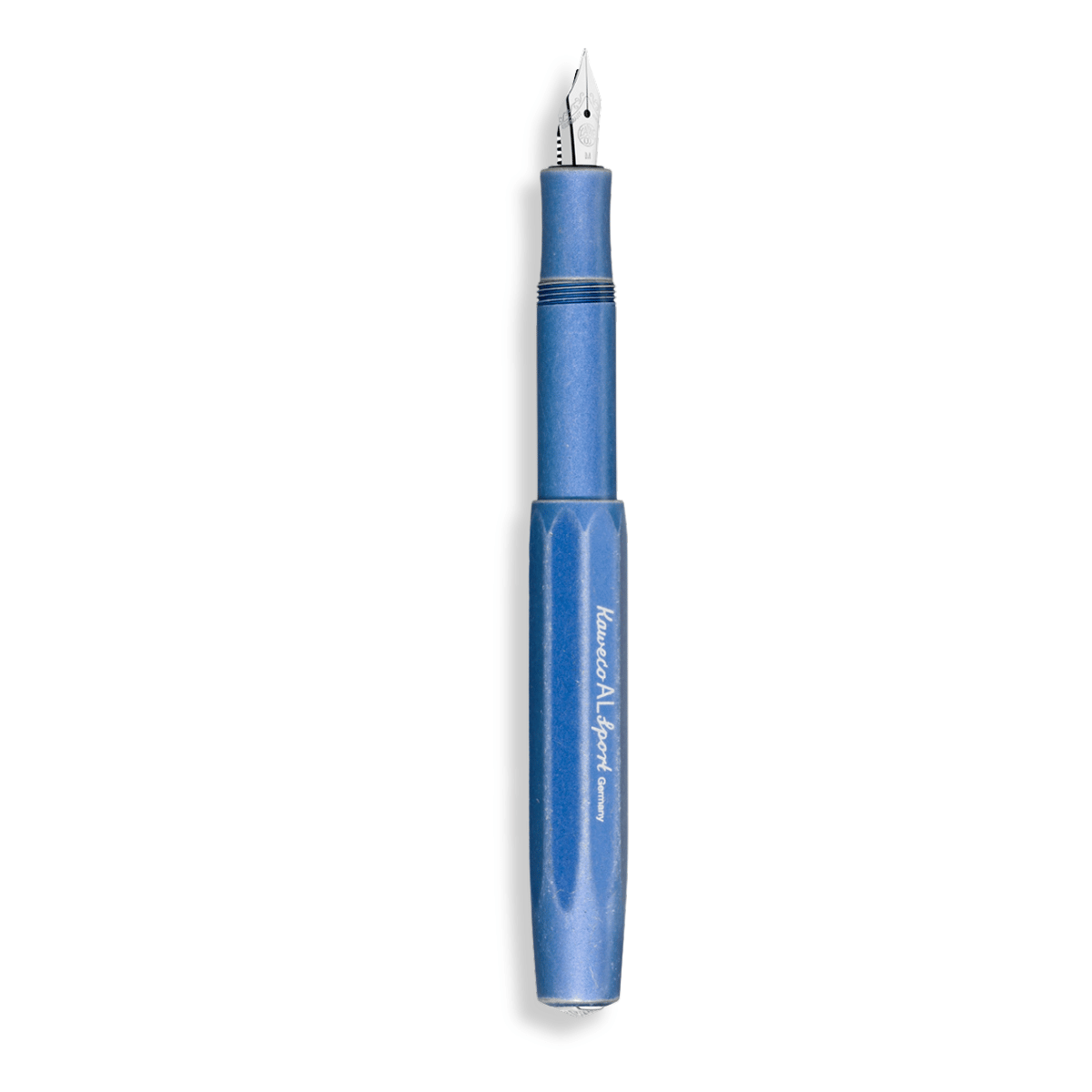 Kaweco Al Sport fountain pen, stone washed blue