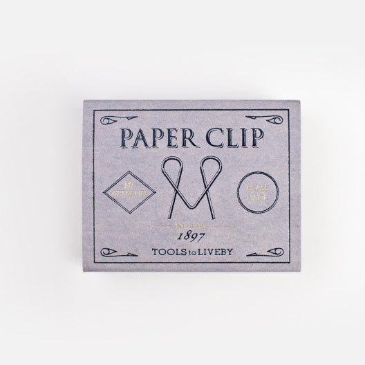 Tools to Liveby - Brass Paper Clips (Niagara)