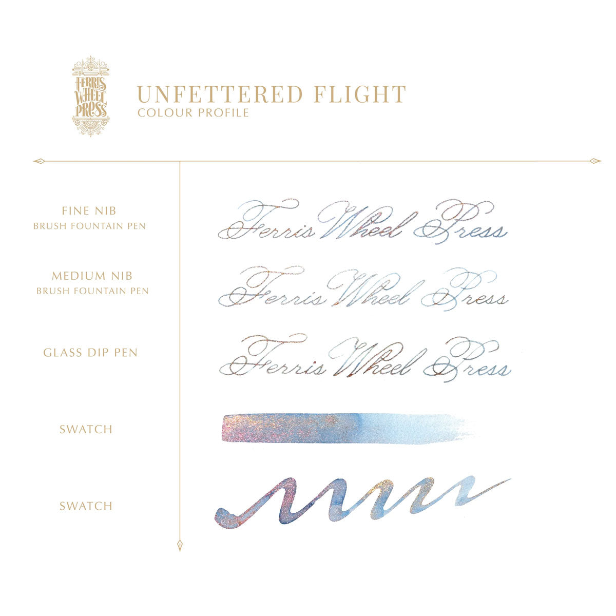 Ferris Wheel Press - Ferritales Ink - Unfettered Flight, 20 ml