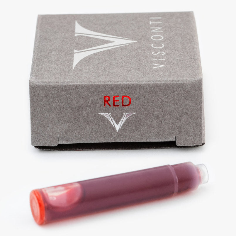 Visconti ink cartridges red