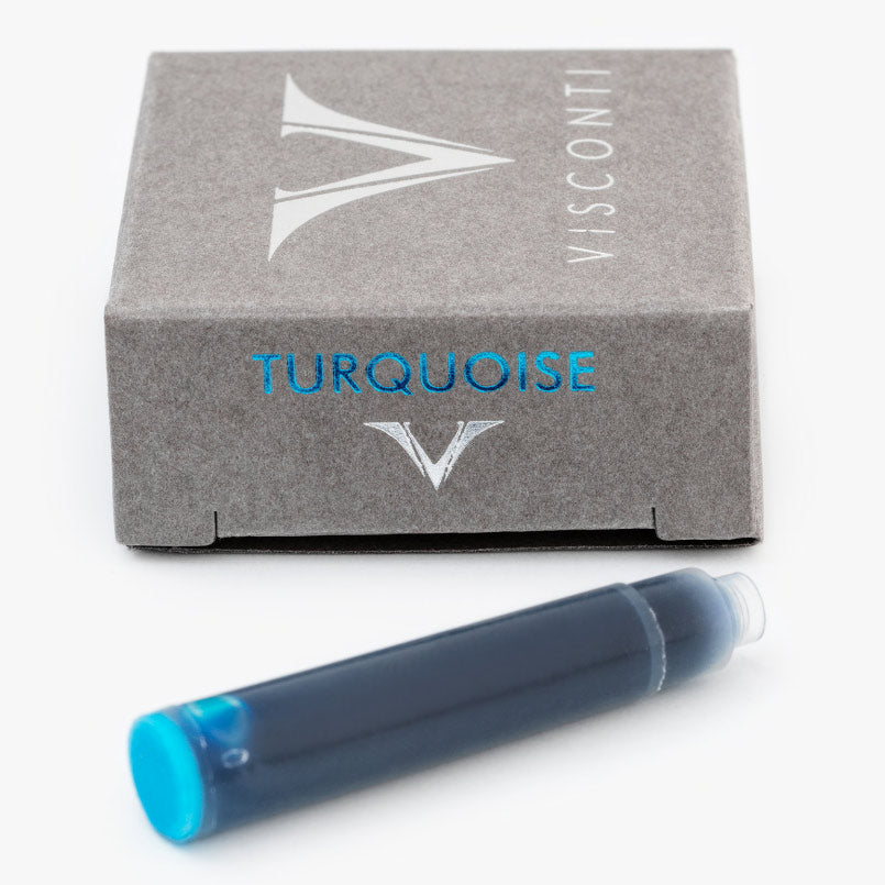 Visconti ink cartridges turquoise