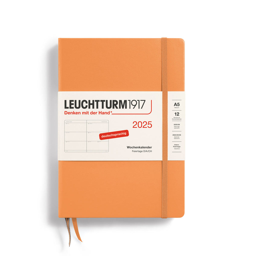 Leuchtturm1917 Weekly Calendar 2025 Papier & Stift