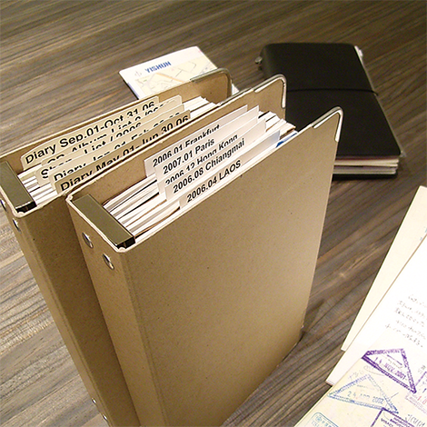 Travellers Notebook Refill Ordner (011)